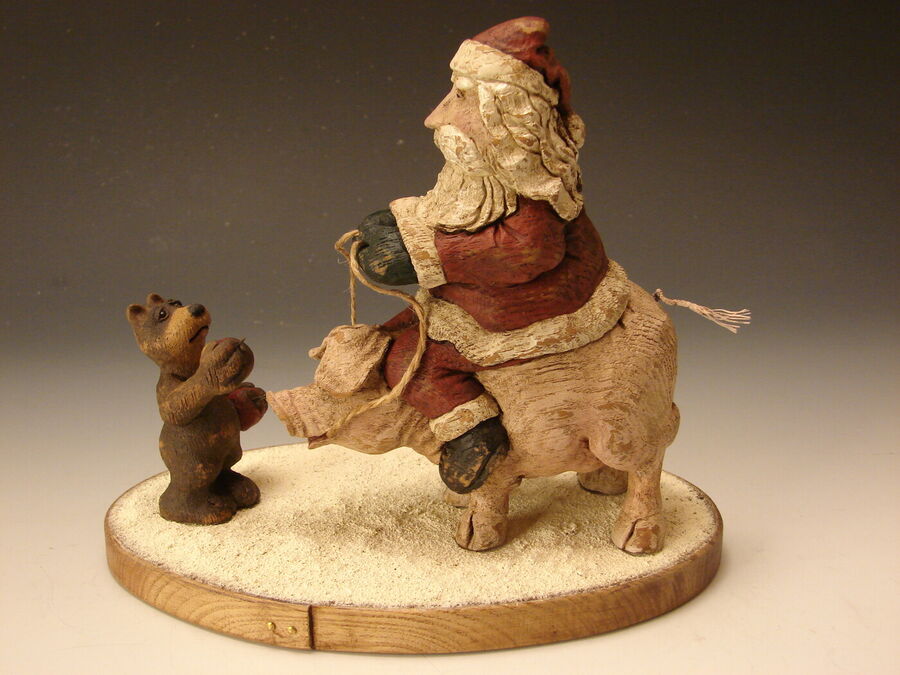 Santa Pig And Little Bear